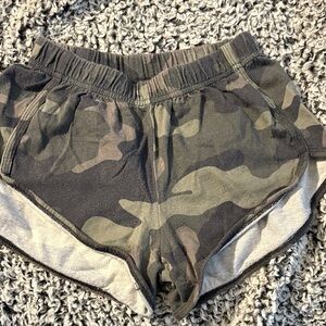 Aeropostale Camouflage Athletic Shorts